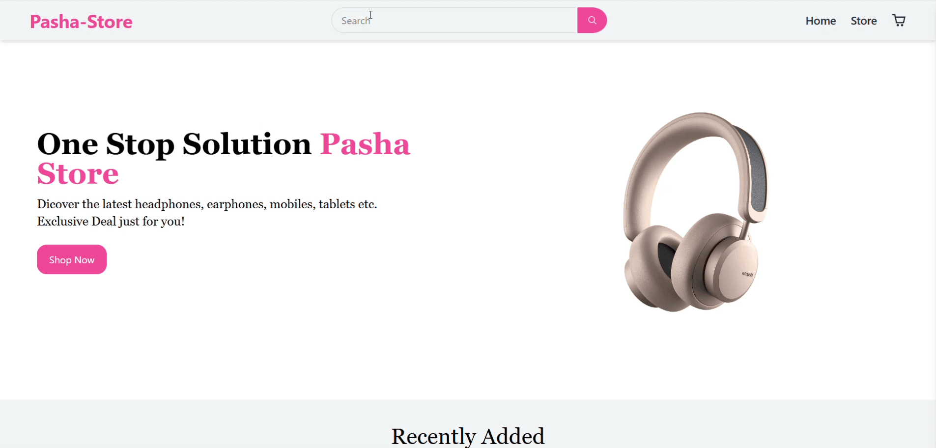 E-commerce Store